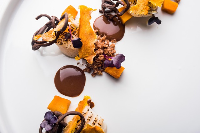 chef preparing organic meat cuts for restaurant menu service